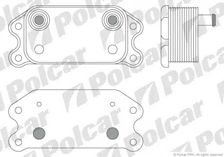 Радиаторы охлаждения Polcar 9042L8-1