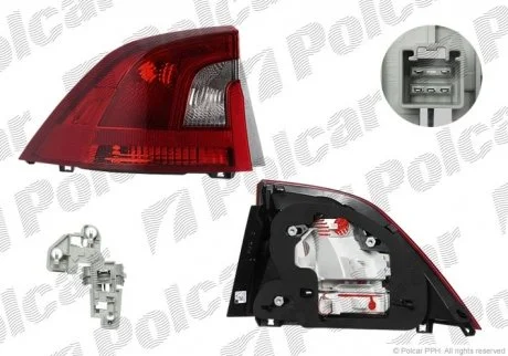 Фонарь задний внешний Polcar 906288U