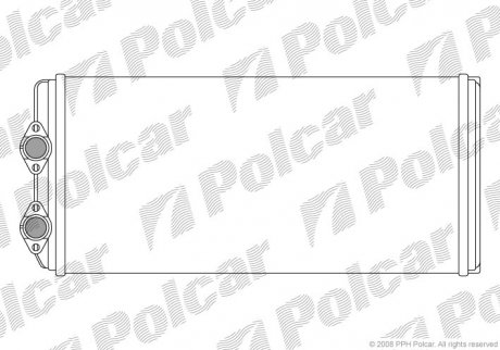 Радиаторы обогрева Polcar 9098N8-1 (фото 1)