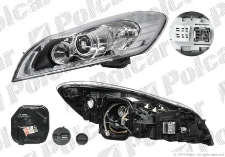 Фара основная Polcar 90R1091U (фото 1)