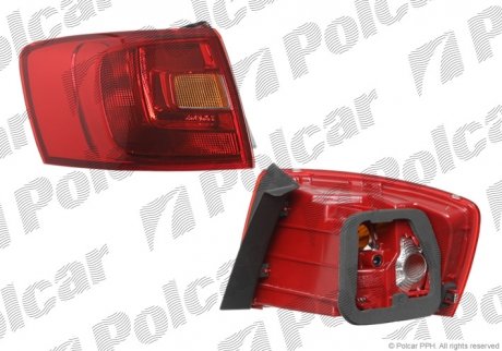 Lampa tylna Polcar 950387E