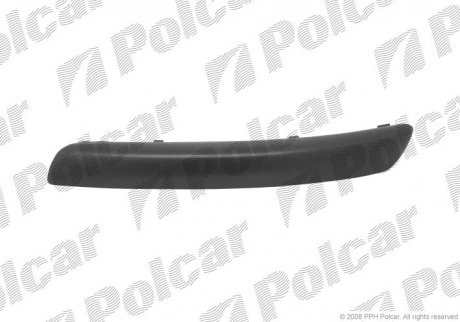 Накладка бампера Polcar 951307-5