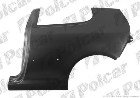 Крыло заднее Polcar 951384