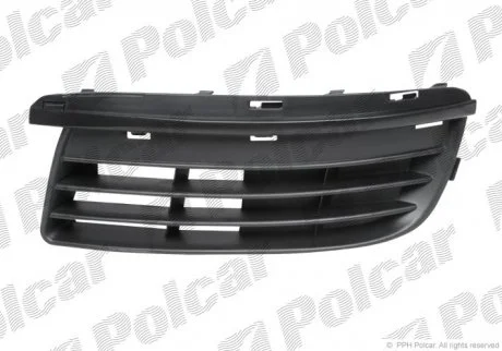 Решітка в бампері ліва Polcar 95142711