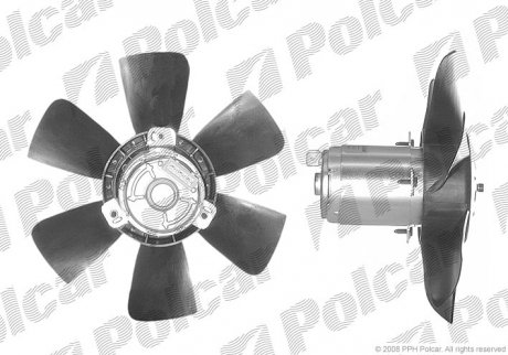 Вентилятор без кожуха Polcar 953423U2 (фото 1)