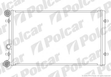 Радиаторы охлаждения Polcar 954108-2