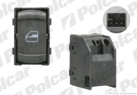 Вмикач склопідіймача Polcar 9548P-70
