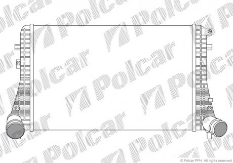 Радиатор Polcar 9555J81