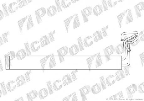 Радіатор масла Polcar 9580L81X