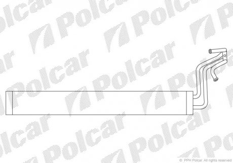 Радіатор масла Polcar 9580L85X (фото 1)