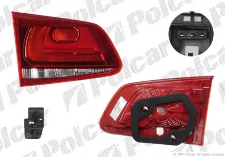 LAMPA TYLNA Polcar 9582871V