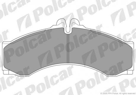 Гальмівні колодки Polcar S70-2022