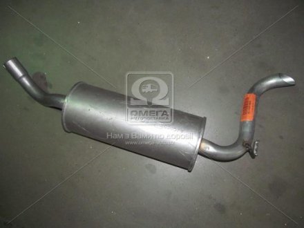 Глушник (задня частина) алюмінієва сталь Ford Escort 1.4, 1.6 HB POLMOSTROW 08.51