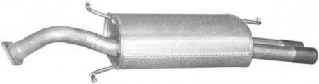 Глушитель алюм. сталь, задн. часть Mitsubishi Carisma 1.8 GDi 97-99 (14.143) Pol POLMOSTROW 14143