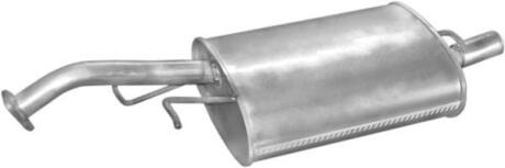 Глушник задній Mitsubishi Lancer 1.3i12/91-11/95 POLMOSTROW 1474