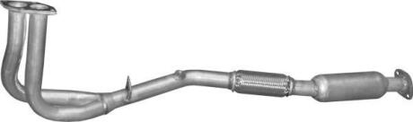 Замінник каталізатора Opel Vectra B 1.8/2.0 16V 10/95-09/00 POLMOSTROW 17.283