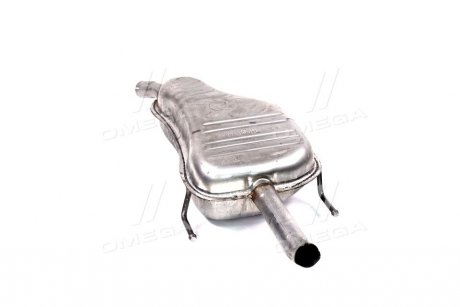 Глушник (задня частина) алюмінієва сталь Opel Zafira A 1.8 (03-05) (17.62 POLMOSTROW 17625