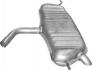 Глушитель алюм. сталь, задн. часть VW Golf V 1.4i/1.4 FSi Golf V Plus (30.614) P POLMOSTROW 30614 (фото 1)