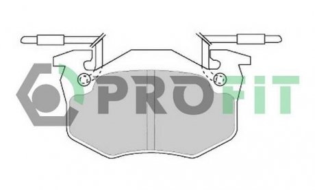 Колодки гальмівні дискові PROFIT 5000-0428 (фото 1)