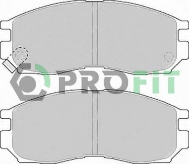 Колодки гальмівні дискові PROFIT 5000-0764 (фото 1)