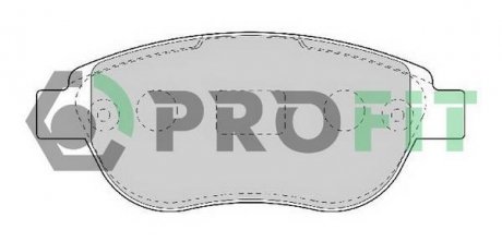 Колодки гальмівні дискові PROFIT 5000-1476
