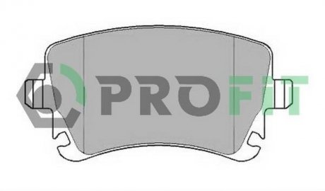 Колодки тормозные дисковые PROFIT 5000-1644
