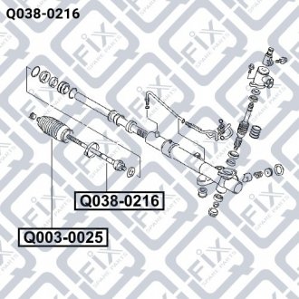 Тяга рульова Q-fix Q0380216