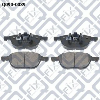 Колодки гальмівні передні Q-fix Q0930039