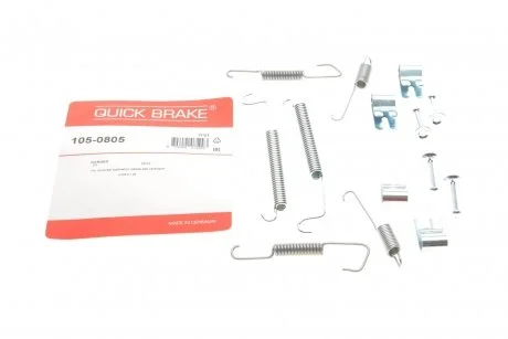 Комплект для монтажу гальмівних колодок QUICK BRAKE 105-0805
