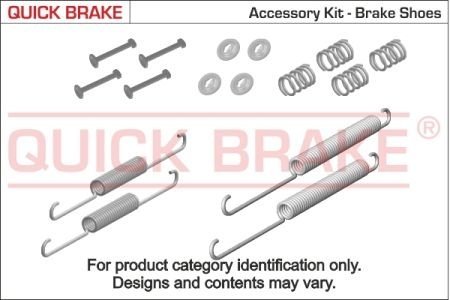 Монтажний набір барабанних колодок QUICK BRAKE 105-0825