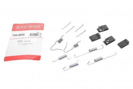 Комплект пружинок колодок стояночного гальма QUICK BRAKE 105-0898