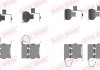 Zestaw montaїowy TOYOTA do klockуw ADVICS /P/ HILUX VIII 15- QUICK BRAKE 1090097 (фото 1)