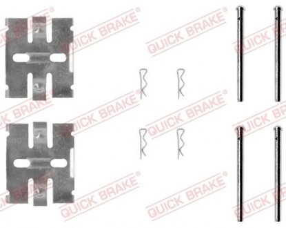 Монтажный набор дисковых колодок QUICK BRAKE 1090932 (фото 1)