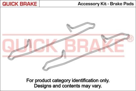 Монтажный набор тормозной колодки QUICK BRAKE 1091085