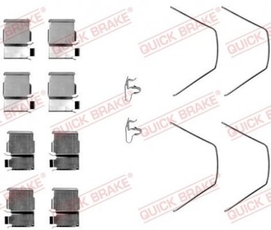 Монтажный набор дисковых колодок QUICK BRAKE 1091093 (фото 1)