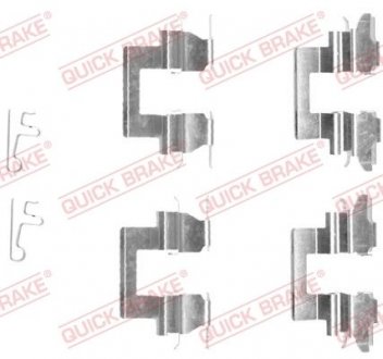 Монтажный набор тормозной колодки QUICK BRAKE 1091608 (фото 1)