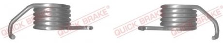 Sprкїyna zac.2szt MAZDA AKEBONO/tyі 323 98-04 626 98-05 PREMACY 99-05 QUICK BRAKE 1130517