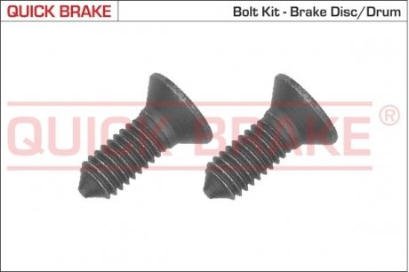 Болт, диск тормозного механизма QUICK BRAKE 11667K (фото 1)