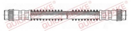 Шланг гальмівний QUICK BRAKE 22511