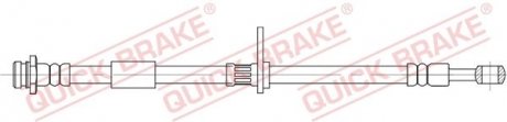 PRZEWOD HAMULC ELAST BRAKE HOSE SZT QUICK BRAKE 58846 (фото 1)