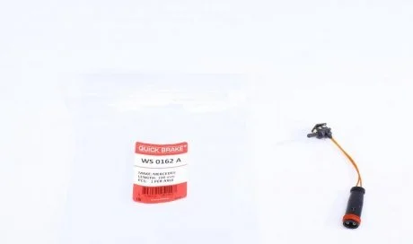 Датчик износа дисковых тормозных колодок QUICK BRAKE WS 0162 A