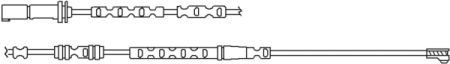 Датчик зносу дискових гальмівних колодок QUICK BRAKE WS0297A