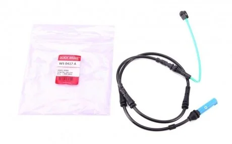 Датчик износа, тормоз. QUICK BRAKE WS 0417 A