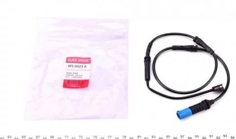 Датчик износа, тормоз. QUICK BRAKE WS0423A