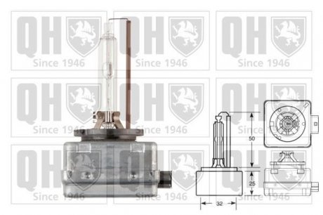 Лампа розжарювання QUINTON HAZELL QBL402G (фото 1)