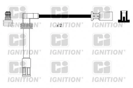 Комплект проводів запалення QUINTON HAZELL XC1119