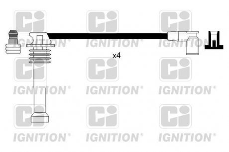 Комплект проводов зажигания QUINTON HAZELL XC1120 (фото 1)