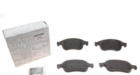 Колодка гальмівна передня (комплект) Duster, Fluence, Megane III, Caprur, Arkana RENAULT 410A12582R