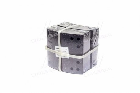 Накладка торм. (компл. на ось) PREMIUM 419х178 (Отв.6,35мм) 1-й рем. ROR TA, FRUEHAUF RIDER RD19036/1PR (фото 1)