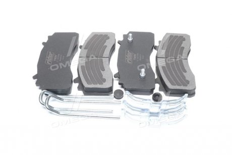Колодка тормозов. диск. STANDARD (Компл. на ось) MAN TGA, TGS, TGX RIDER ST 29279PRO